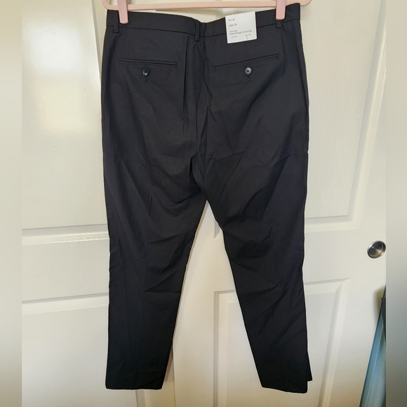 Calvin Klein Black Dress Pants Formal Straight Leg - Picture 3 of 7